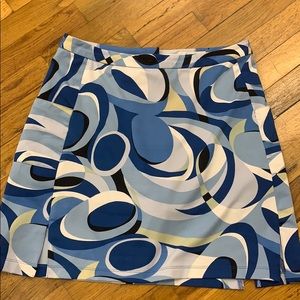 Tennis skort. Callaway. Zip back. Pockets